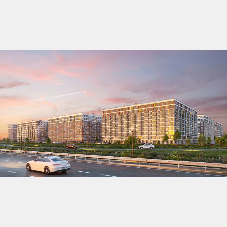 2-к. квартира, 51,6 м², 8/10 эт.