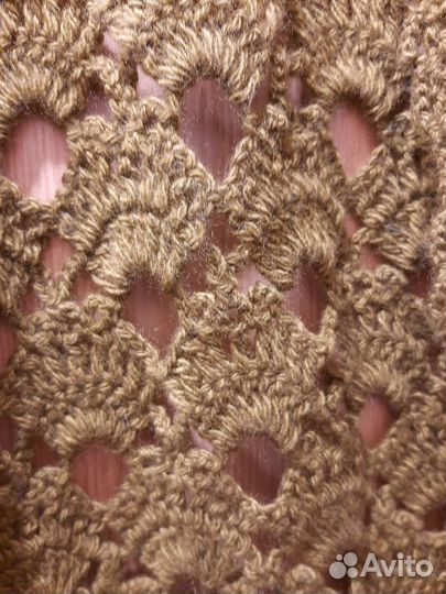 Вязаный платок-шаль