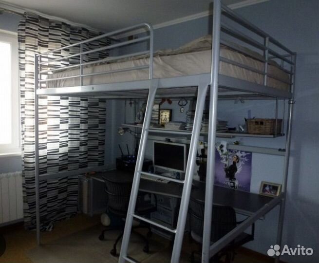 Кровать чердак