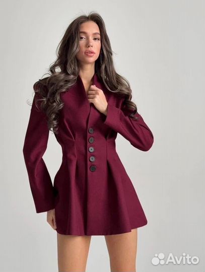Платье пиджак 3 цвета