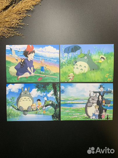 Почтовые открытки Хаяо Миядзаки