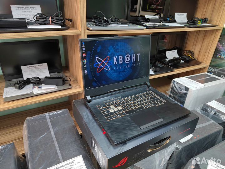 Мощный игровой ноутбук Asus RoG Strix на гарантии