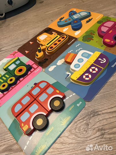 Пазл набор Tooky Toy Транспорт