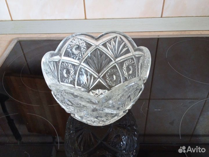 Хрустальная салатница