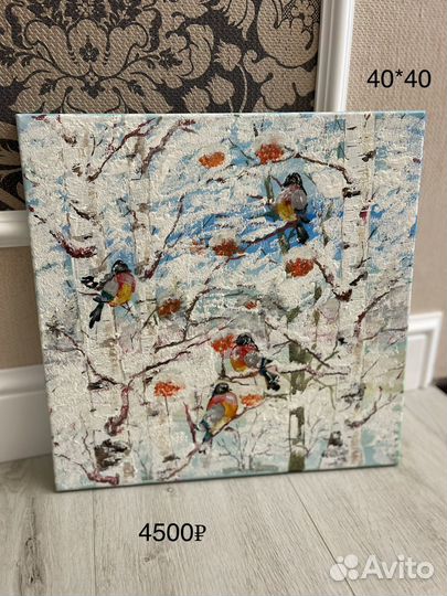 Картина маслом на холсте