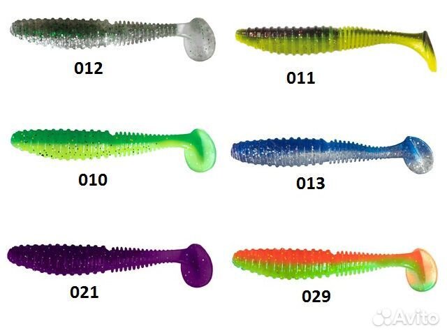 Виброхвост Lure max ayame 12,5 см