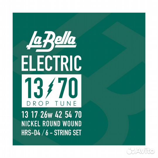 La Bella 13-70 HRS-D4 Hard Rockin Steel. (Новый)