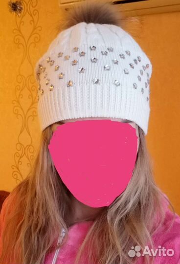 Шапка женская moschino, оригинал