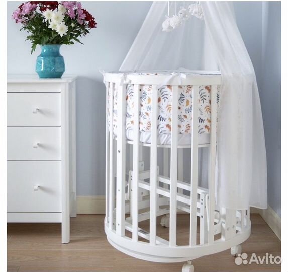 Кроватка-трансформер Ellipsebed