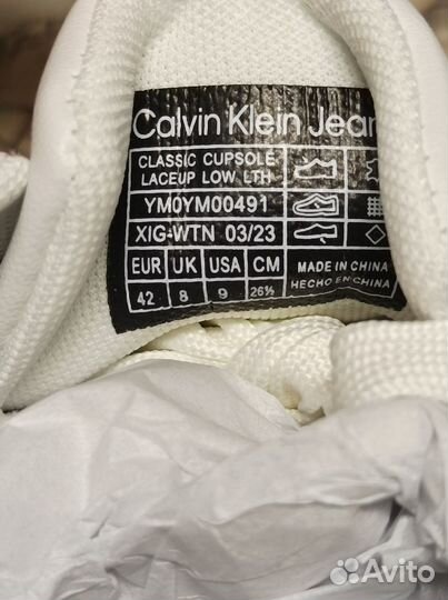 Кеды Calvin Klein оригинал новые