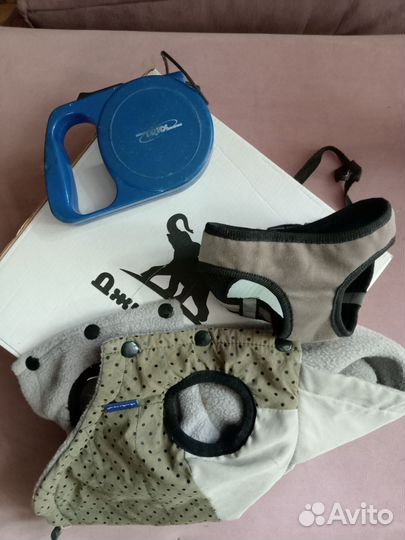 Для животных игрушки, рулетка, одежда