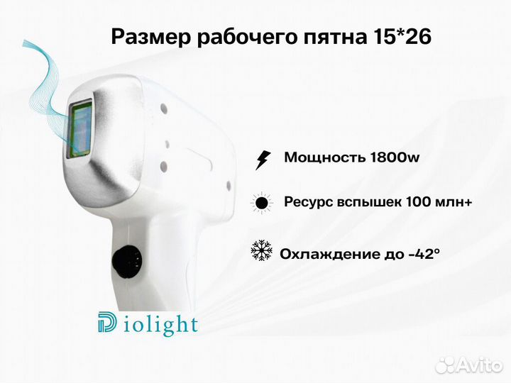 Диодный лазер diolight Ultra'One 1800, рассрочка