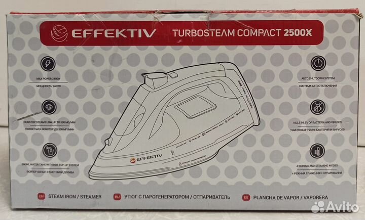 Утюг - парогенератор, с функцией вертикального отп