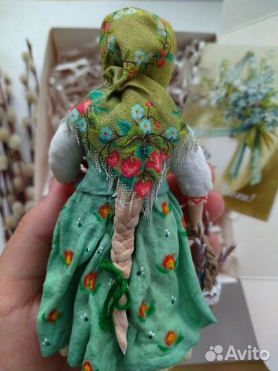Ватные елочные игрушки
