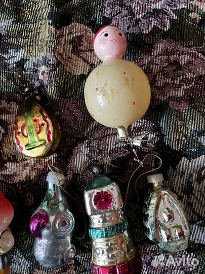 Елочные игрушки СССР