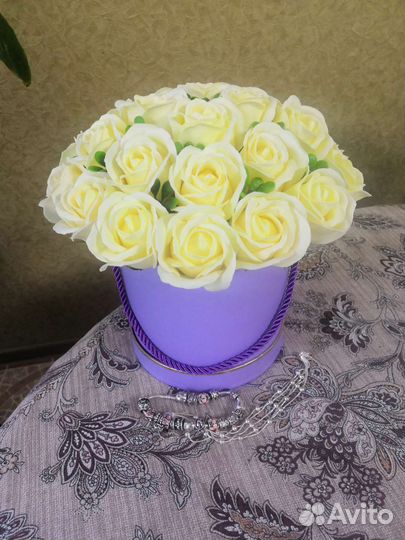 Букеты из пенных цветов