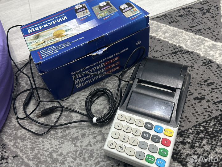Касса меркурий 185 ф
