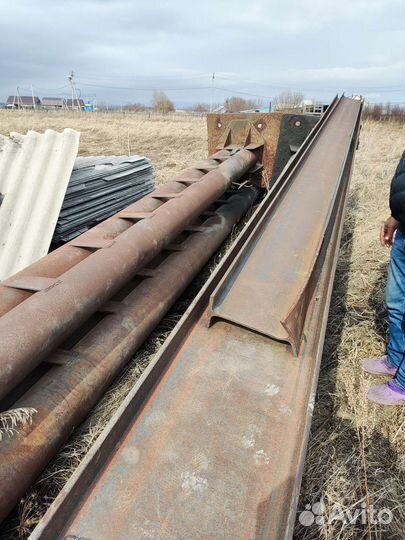 Трубы.,кран балка