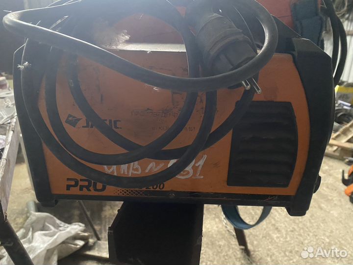 Сварочный Jasic PRO TIG 200 DSP