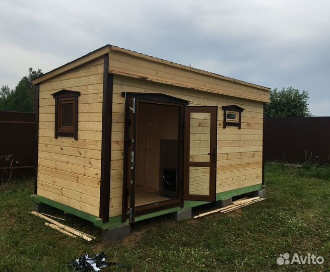 Мобильная баня под ключ