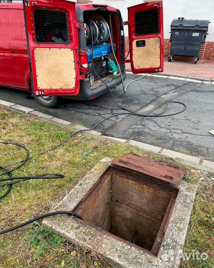 Прочистка канализации/устранение засоров