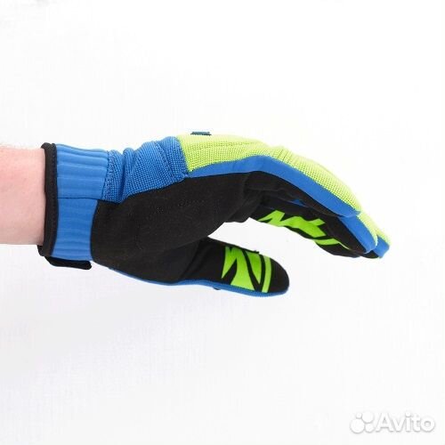 Мотоперчатки Dragonfly Enduro Blue-Green