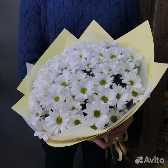 Букет полевых ромашек