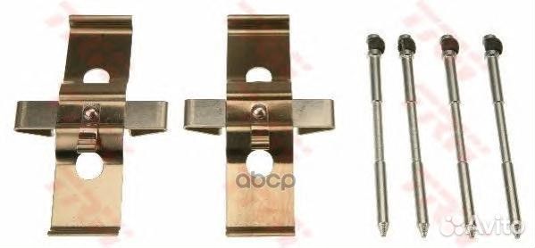 Ремкомплект дисковых колодок (передних) VW Toua