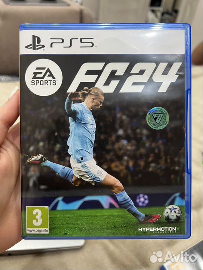 Fifa 24 ps5 диск