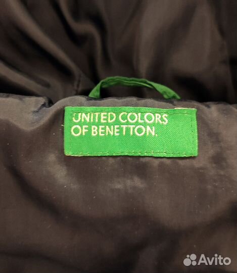 Зимняя куртка benetton на подростка рост 164