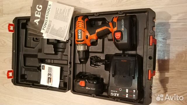 Шуруповерт aeg 14.4 v