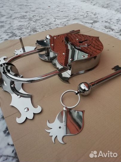 Замочек старинный в ретро стиле коллекционный