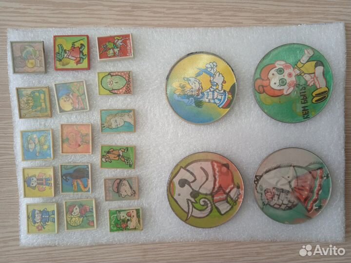 Значки. Детские. Набор. 75 шт