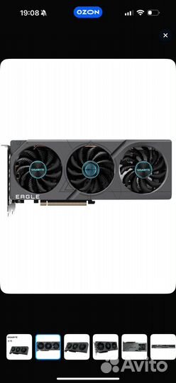 Видеокарта gigabyte geforce rtx 4060 eagle oc 8