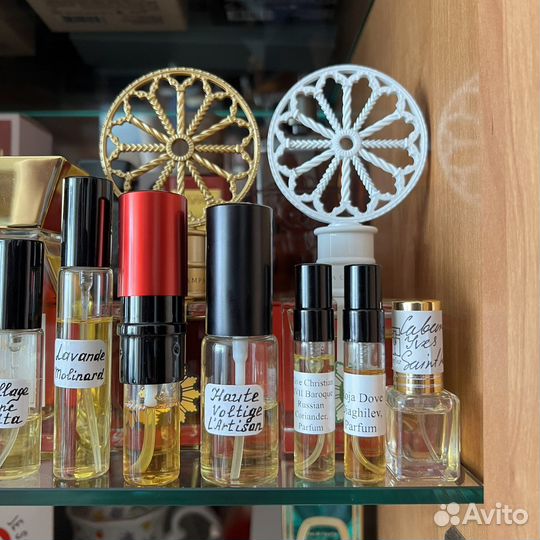 Готовые отливанты духов, личная коллекция
