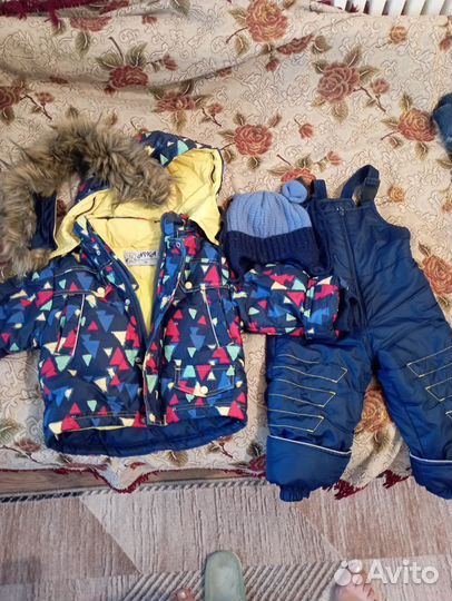 Демисезонный костюм для мальчика 80 86