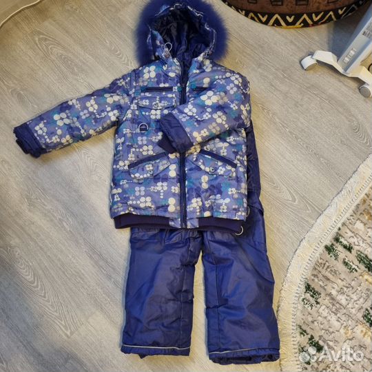 Зимний костюм для девочки