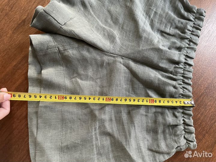 Льняные шорты женские