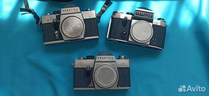 Фотоаппараты Зенит и Praktica разных моделей