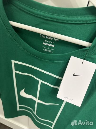 Женская теннисная футболка Nike Court L M