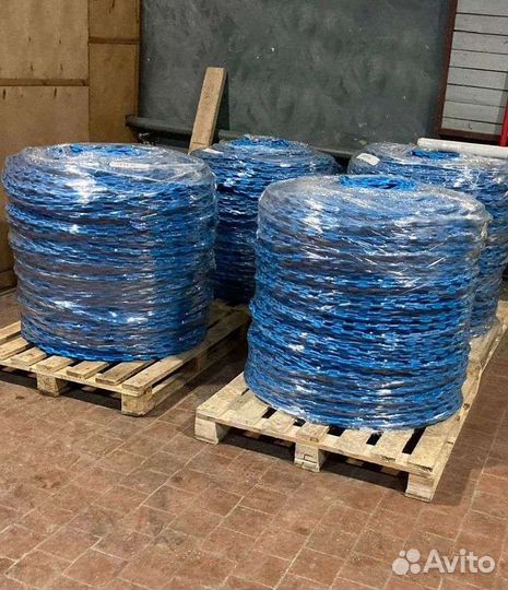 Цепи в оплётке для лифтов обрезиненные