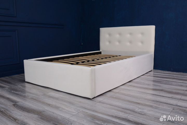 Кровать с матрасом 120х200 полуторка Роза