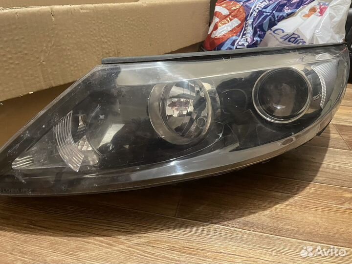Блок фары на KIA Sportage 3 б/у менялась линза
