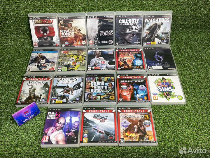 Игры на Sony Ps3 диски
