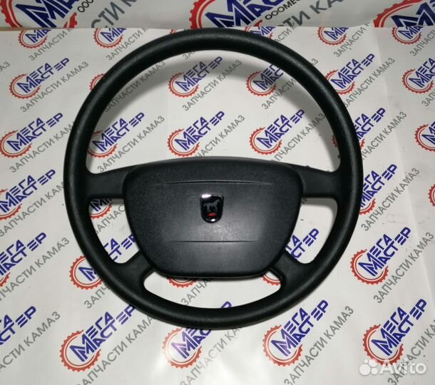 Руль Камаз евро-1 d-450 (г. Казань) (с бардачком)
