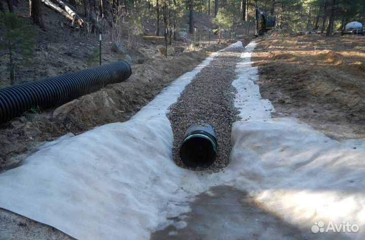 Трубы дренажные