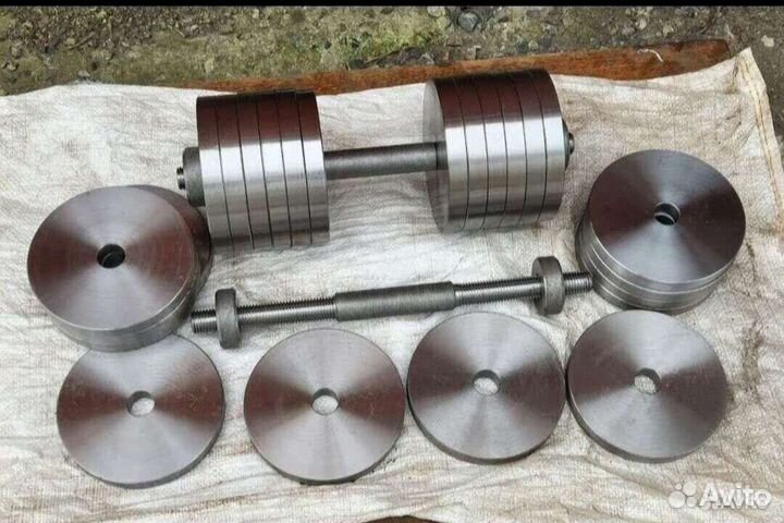 Гантели Разборные весом 12,17,22,27,32 кг и тд