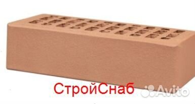 Кирпич лср 1 нф Светло-коричневый флеш ультра глад