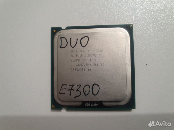 Процессор Core2 Duo E7300 (LGA775)