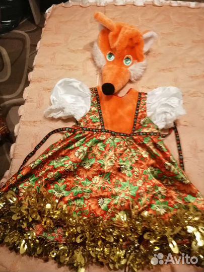 Новогодний костюм для девочки 104 110